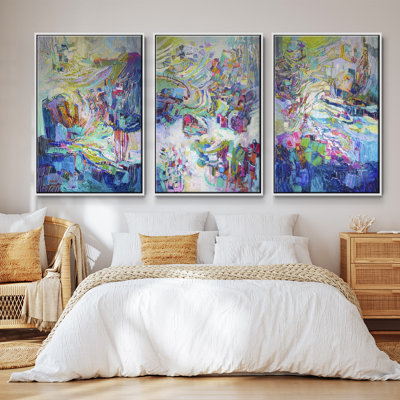 " Gathering Up The Goddess I " 3 - Pieces