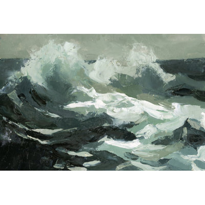Choppy Ocean View II by Emma Caroline - Painting
