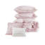 Ensemble de literie rose en microfibre de qualité supérieure 5 pièces French Country Home Comfort