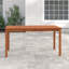 Alfonsi Acacia Wood Outdoor Dining Table-953644361