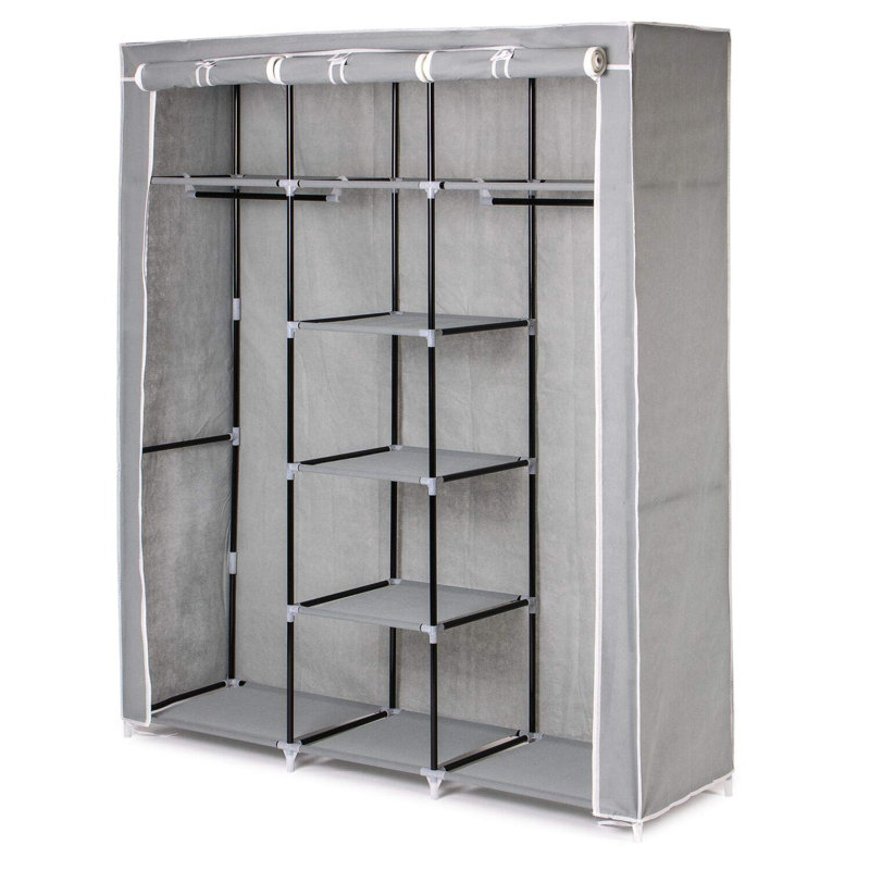 Worthley 1 Door Stainless Steel Wardrobe