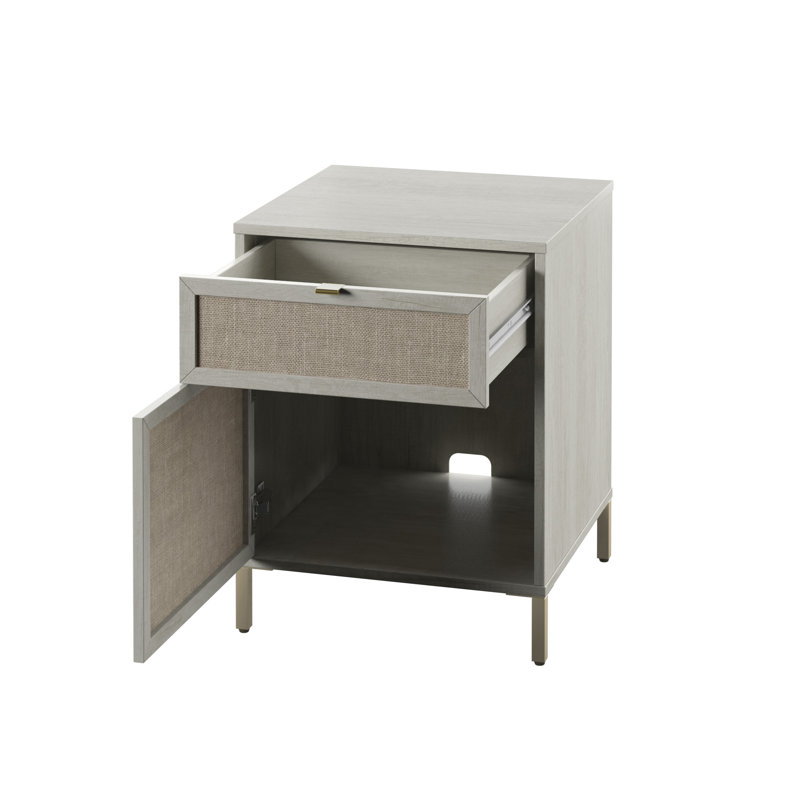 Portman 19.5'' W Nightstand, Fairfax Oak