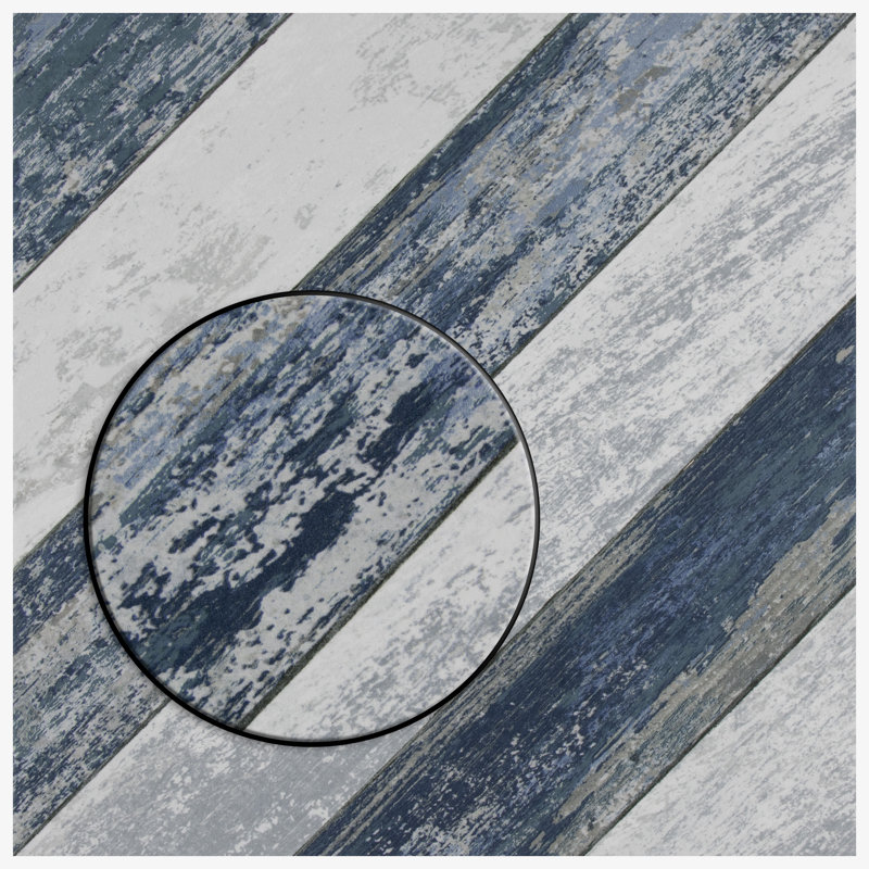 Cassis Sete 10" x 10" Porcelain Wall & Floor Tile, Blue