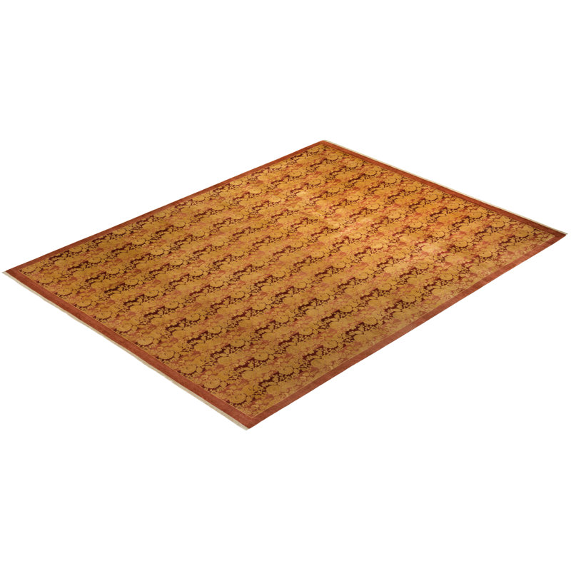 Classic One-of-a-Kind 9' 2" X 11' 9" Hand Knotted Area Rug