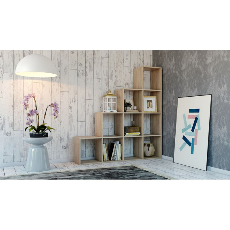 153cm H x 153cm W Standard Bookcase, Cream