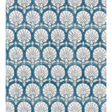 The MET x The House of Scalamandre Karanfil Block Print Wallpaper