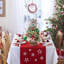 Décorations de Noël, mini arbre de Noël artificiel avec des aiguilles de pin floquées, décoration de baies pour décoration d'intérieur, de maison, de bureau et de fête de Noël (vert)