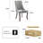 Modern Simplicity Linen Upholstered Dining Chairs Set of 8-1725451543