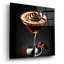  'Chocolate Martini - Rich And Creamy' by Rey Klimt Acrylic Glass Wall Art, 12" x 12"