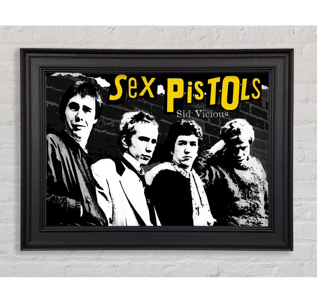 Sex Pistols Gerahmter Druck