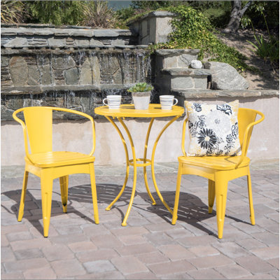 ENSEMBLE MÉTAL 3 PCS COLMAR