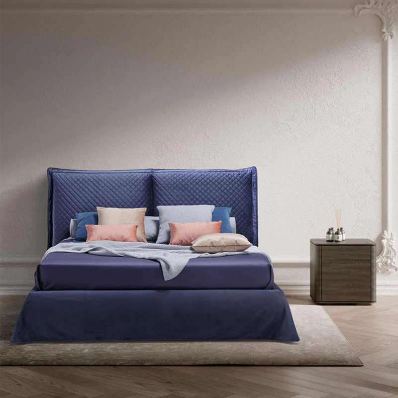 Hf2201 Upholstered Bed Frame, Queen