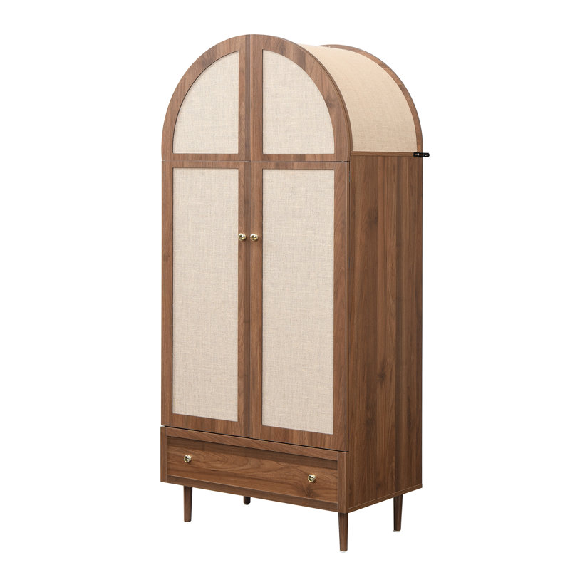 2 Door Manufactured Wood Wardrobe