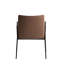 Fauteuil en métal brun Kaiyro