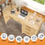 Bureau de direction 54 "avec classeur 