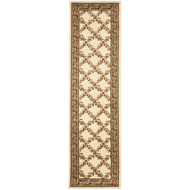 Tapis floral Klose Performance, Tapis de couloir 2 pi 3 po x 16 pi