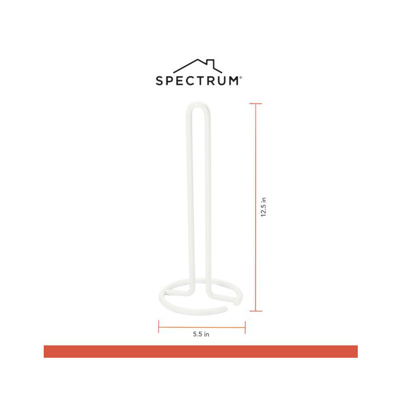  Porte-serviettes Euro blanc mat