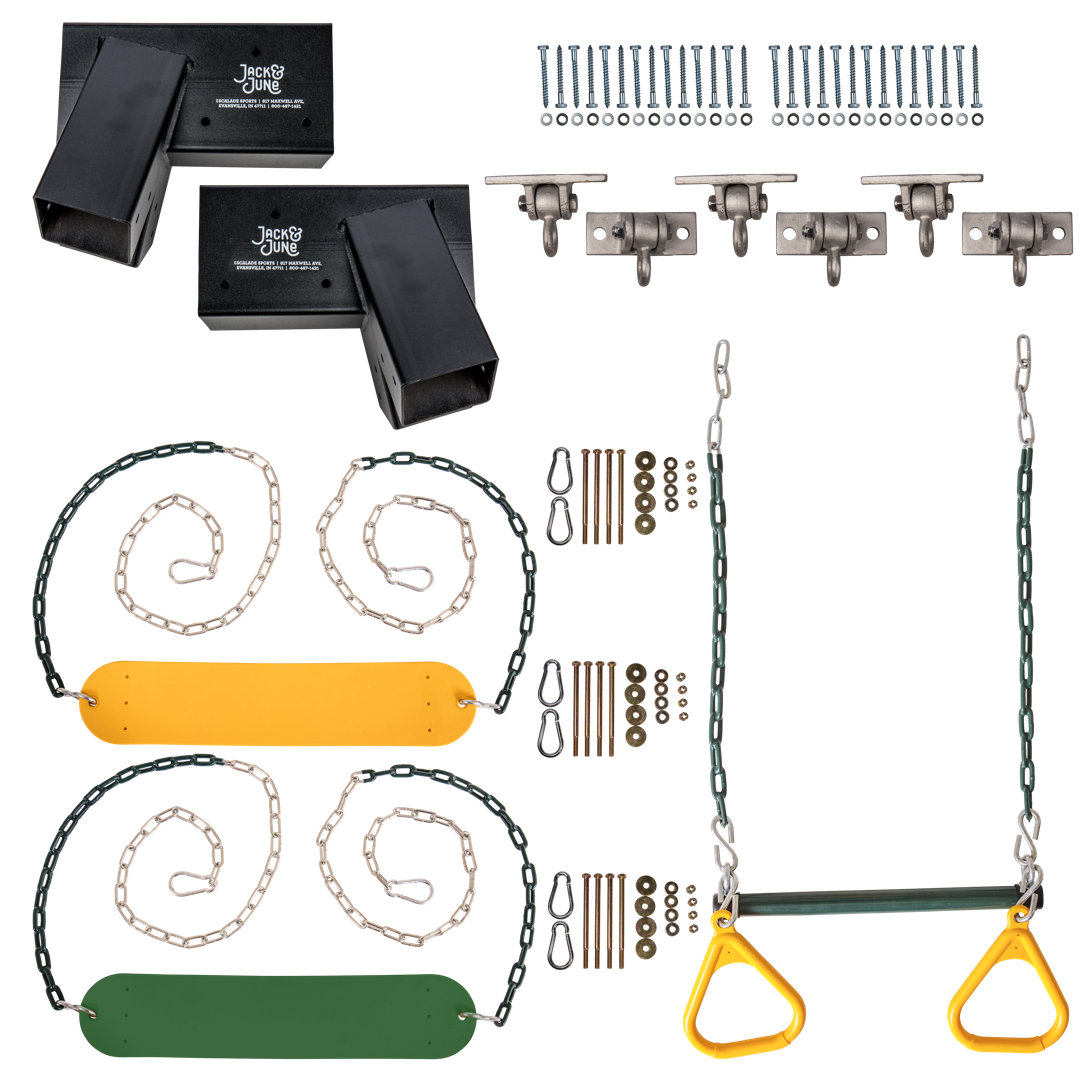DIY Swing Set Kit (Wood Not Included) Jack and June