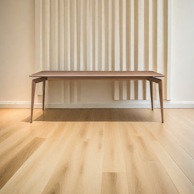 Walnut Rectangular Dining Table Set
