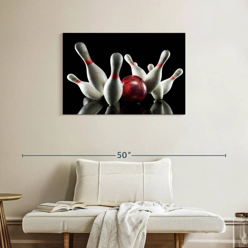 Sireci It's A Strike, 24" H x 36" W