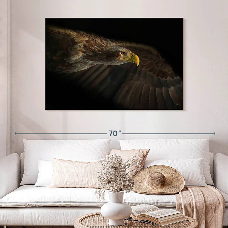 Eager Eagle, 32" H x 48" W