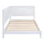 Lit de jour simple en bois / blanc - Design classique avec accoudoirs et polyvalent pour la décoration de la maison-1241736334-1241736335