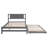 Platform Bed With Adjustable Trundle-1221902573