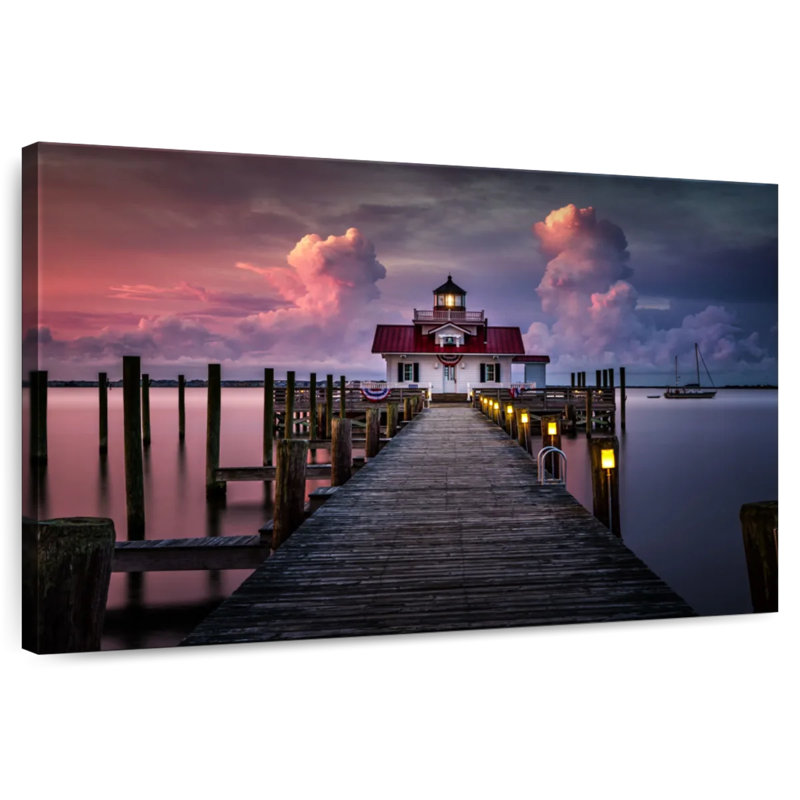 Aletra Manteo Lighthouse, 26" H x 39" W
