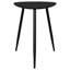 Table de bout triangulaire en bois massif Xander