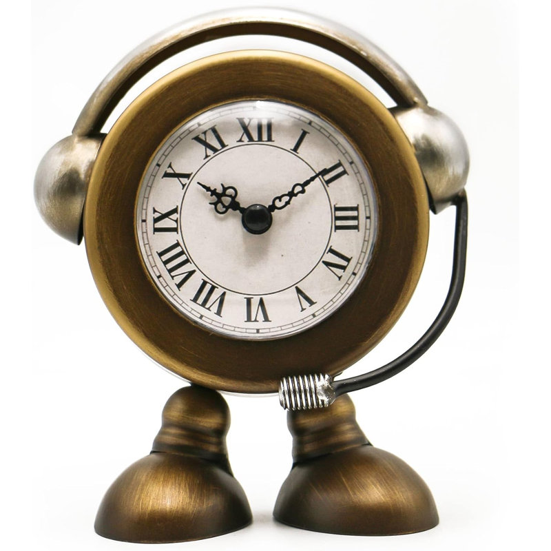 Retro Robot Clock Stand