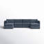Canapé modulaire rembourré 146,5 po Winfree-1503913934