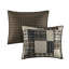Ensemble de literie en microfibre rustique, courtepointe réversible double / grand pour la maison