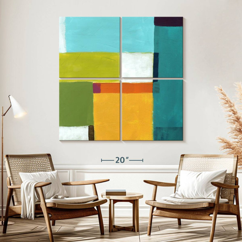 Avery City Square I, 57" H x 57" W