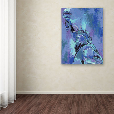 « statue of liberty 2 », reproduction d’art sur toile tendue