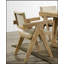 Ensemble de salle à manger contemporain en placage de chêne 7 pièces avec fauteuils rembourrés en polyester et table spacieuse-1327446528
