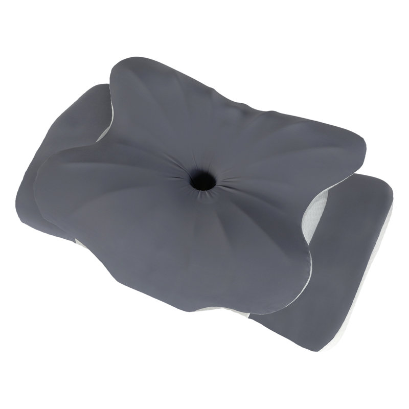  Ergonomic Butterfly Neck Pillow for Side Back Stomach Sleepers Washable