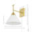 Cadyn Aluminum Plug-in Armed Sconce-16728739