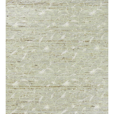 Rouleau de papier peint vieilli brodé L 24 pi x l 28 po Kingsley Olivia