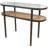 Chassidy 44'' Glass Top Console Table