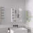 Niwot Wall Bathroom Cabinet, One Door, Organizer For Toiletries And Towels, White