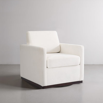 Upholstered Swivel Armchair by Latitude Run
