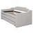 Modern Style Twin Size Upholstered Daybed With Trundle And Three Drawers-1399079383
