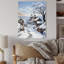 Harmony of Winter Village II - paysages, impression sur métal-83170843