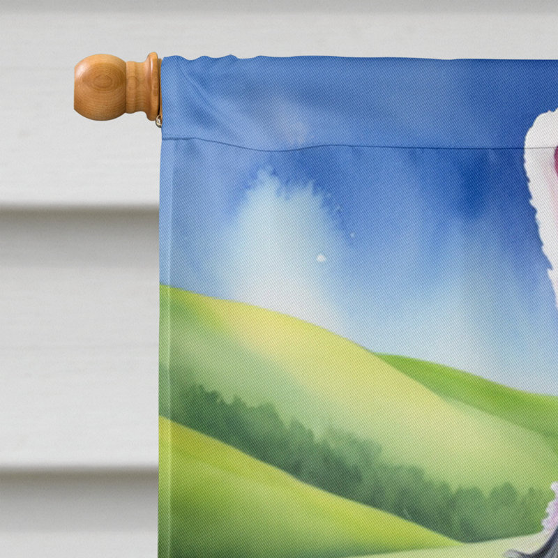 Easter Egg Hunt Double Sided 40'' H x 28'' W Polyester Easter House Flag