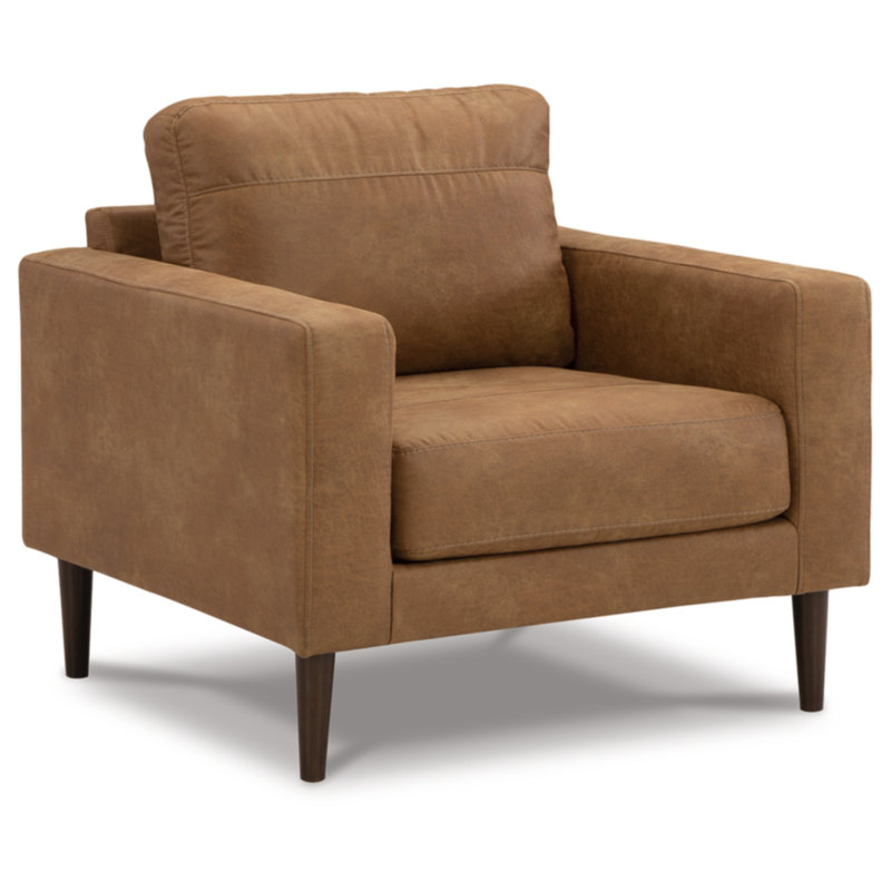 Faux Leather Armchair