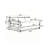 Patio Acacia Wood 3-seater Sofa Outdoor Low Seating Daybed for Poolside,Backyard,Deck, Front Porch-867938285-867938286