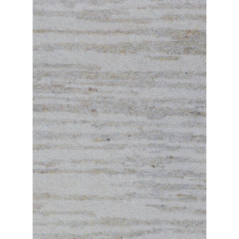 Wool Area Rug in Ivory, Rectangle 8' x 10'