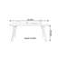 Excellent bureau multifonctionnel en bois de noyer massif-1986847365