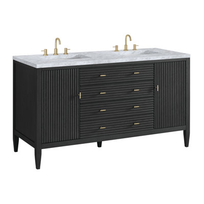 Myrrin 60'' Double Bathroom Vanity with Top