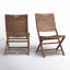 Chaise d'appoint d'extérieur Kinsler Eucalyptus-1868964227